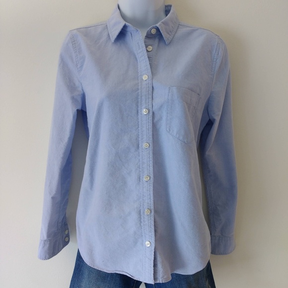 j crew mercantile oxford shirt
